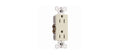 Legrand radiant 15 Amp Decorator Duplex Outlet Light Almond 10 Pack