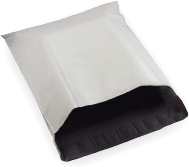 10 EcoSwift 24 x 24 White Large Poly Mailers Size #9 Self Sealing Envelopes Plastic Shipping Mailing Bags 24x24 2.35