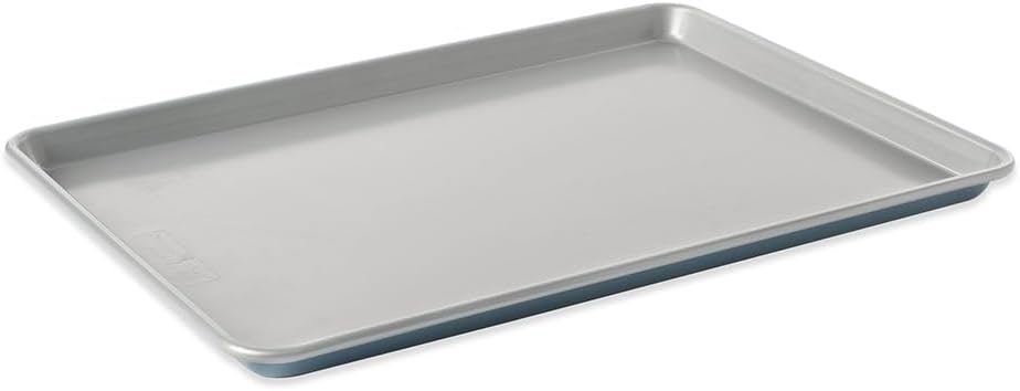 Brilliant Colorful Bakeware 21 x 15 Extra Large Sheet Pan, Nonstick made without PFAS or PTFE for safe cooking;