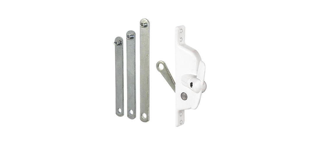 C.R. LAURENCE H3819 White Universal Jalousie Window Operator