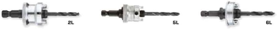 Lenox 1768812 Snap-Back Arbor Quick-Change with Centre Drill, Silver/Black, 14-30/9.5 mm