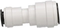 Watts AquaLock Push-to-Connect Reducing Coupling, 1/2" CTS x 3/8", Plastic