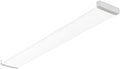 Lithonia Lighting TruWrap 4 Foot LED Ceiling Light Fixture, Low-Profile Wraparound LED Shop Light, Adjustable Lumens, Selectable Warm White/Cool White/Daylight Color, Flat Diffuser, Narrow Width
