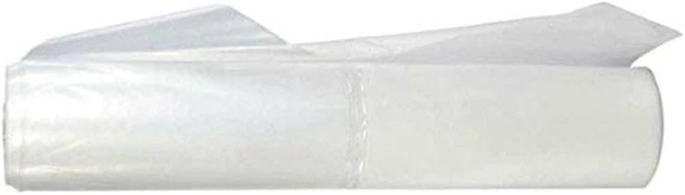 410C 10' x 100' 4 Mil All Weather Plastic Sheeting Clear Visqueen, 1-Roll