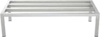 Commercial NSF Aluminum Dunnage Rack - 2,500 lb. Weight Capacity - 48"x20"x12" (28W-138)