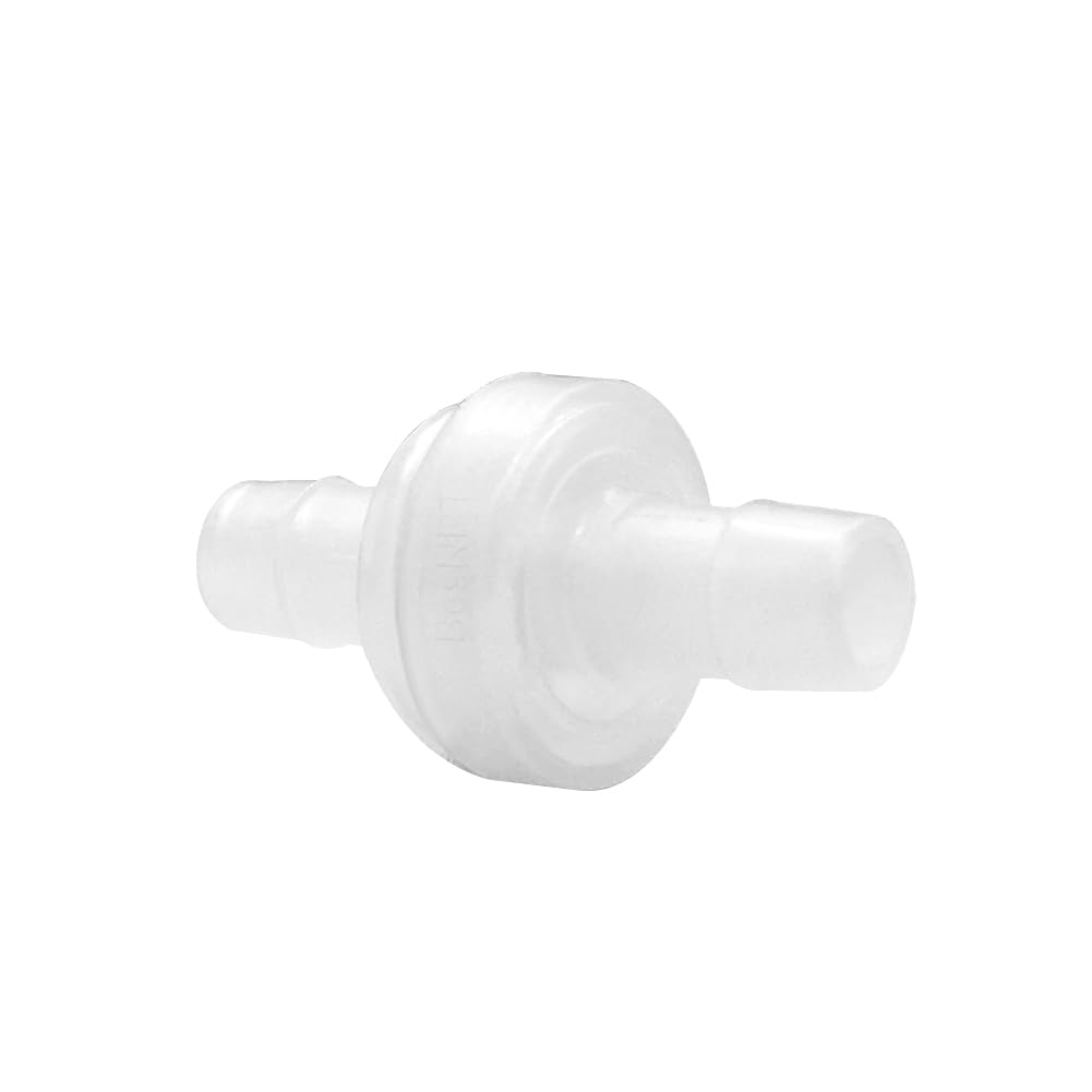 BesNPT 6PCS 5/16" One Way Inline Check Valve, Non Return Barb Hose Valve
