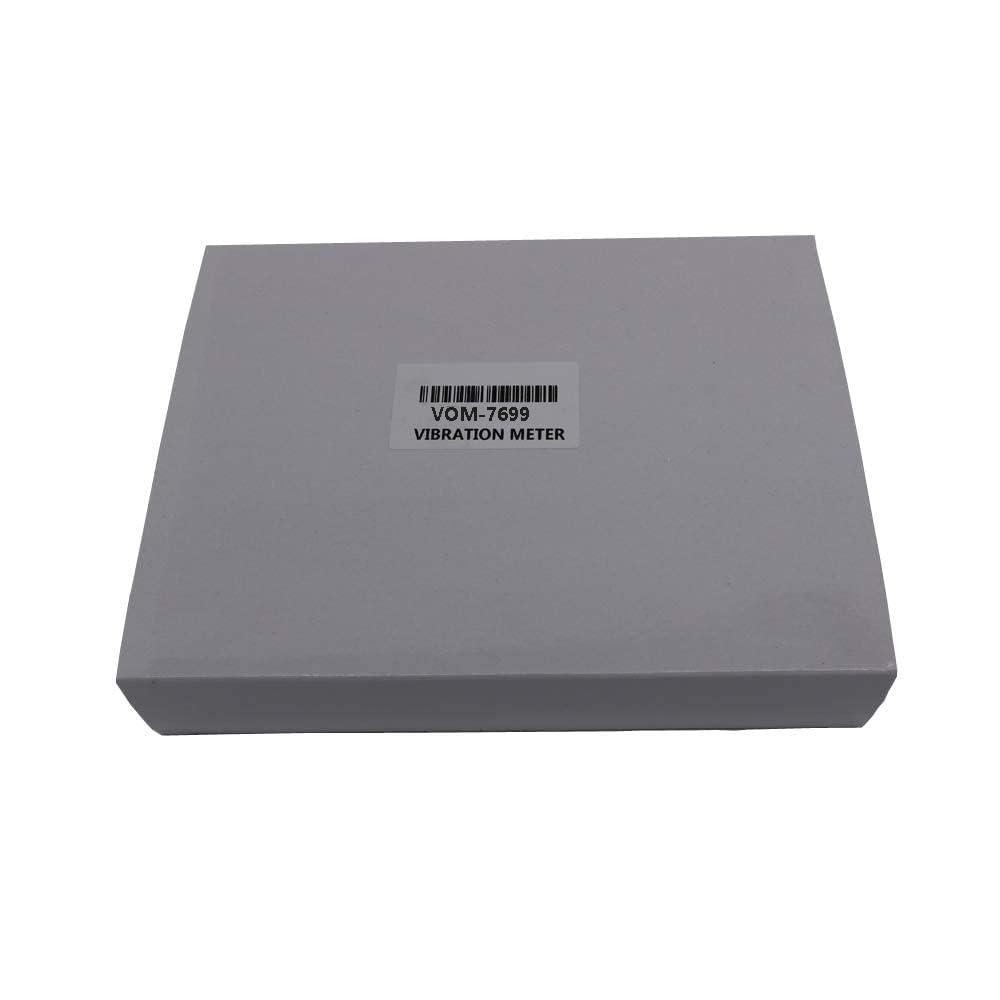 Vibration Meter Tester 3 Channel Vibrometer Gauge Analyzer with 3 Piezoelectric Transducers