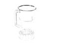 Waring 019560-E Container for mmb142 and Cac21 Blenders, 48 Oz