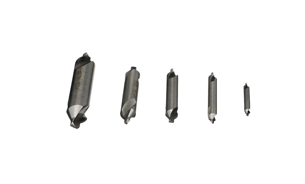 HHIP 5000-0020 HSS Center Drill Set, 5 Piece (No.1-No.5)