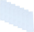 2 Mil 6 x 36 Inch Flat Open Clear Poly Bags - 100 Pack