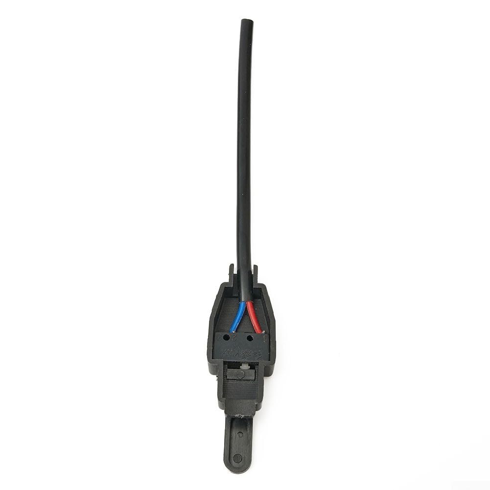 2-Pack TIG Torch Switch with 10cm Pre-Welded Cable, Replacement for WP-17 WP-20 WP-26 Torches, Easy Connect Black