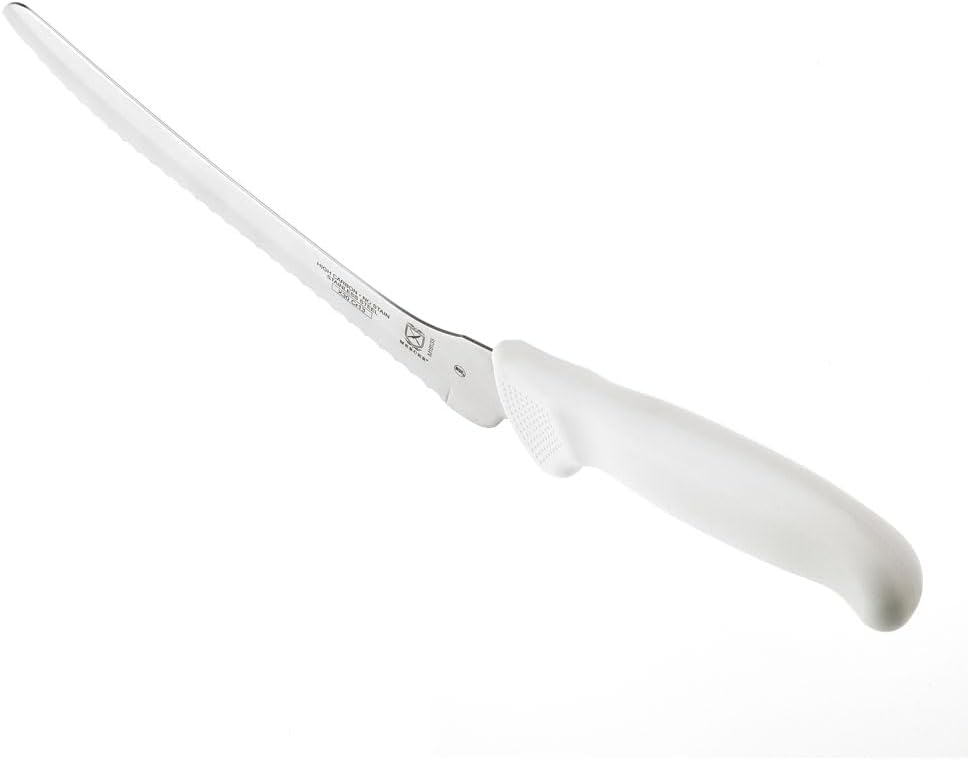 Ultimate White, 8 Inch Offset Bread Knife