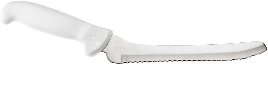 Ultimate White, 8 Inch Offset Bread Knife