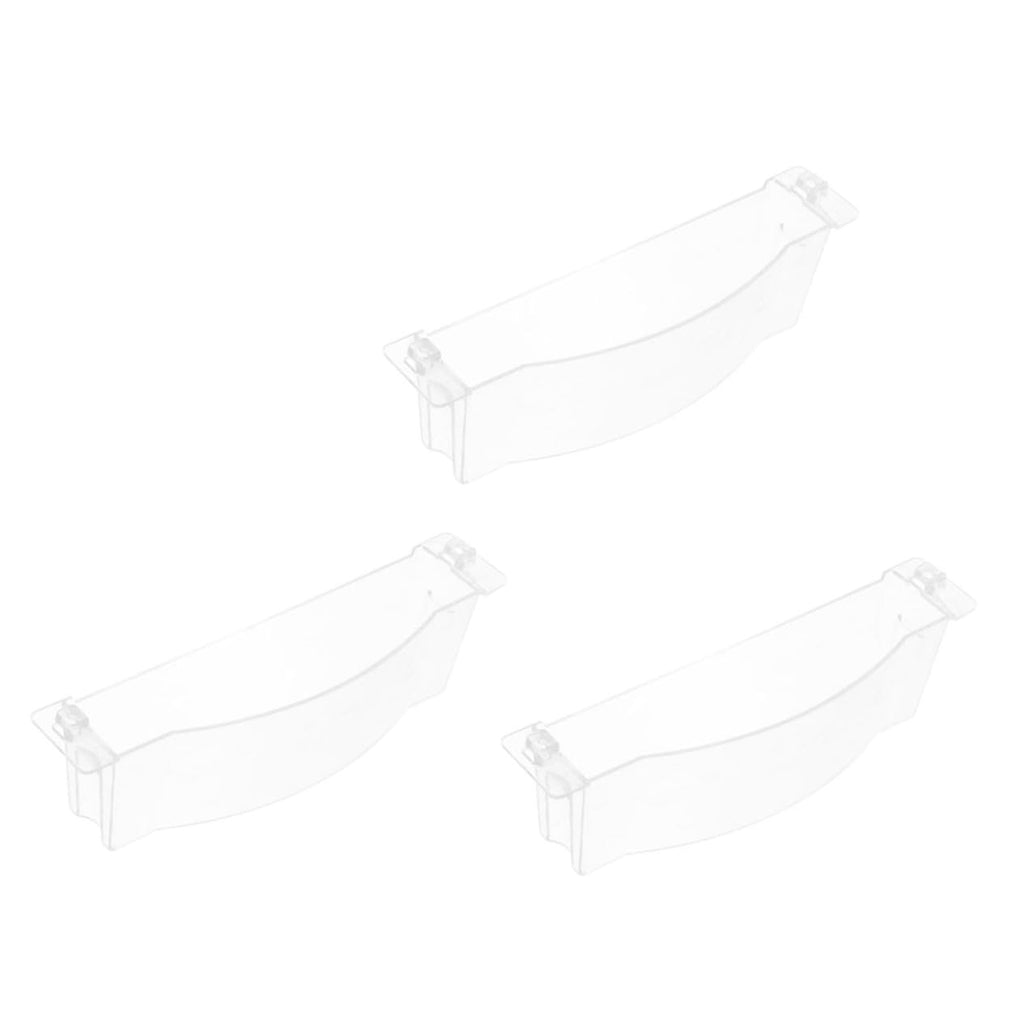 3pcs Range Hood Oil Trap Plastic Grease Cup Replacement Tray