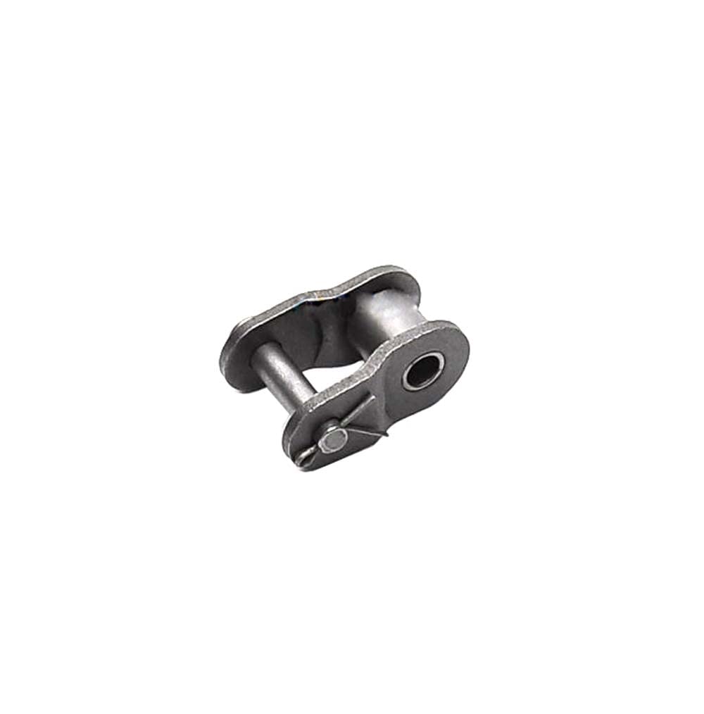 1Pcs #80 Roller Chain Connecting Links- Offset Link Half Link Carbon Steel for 16A #80H Roller Chain (NO.1455)