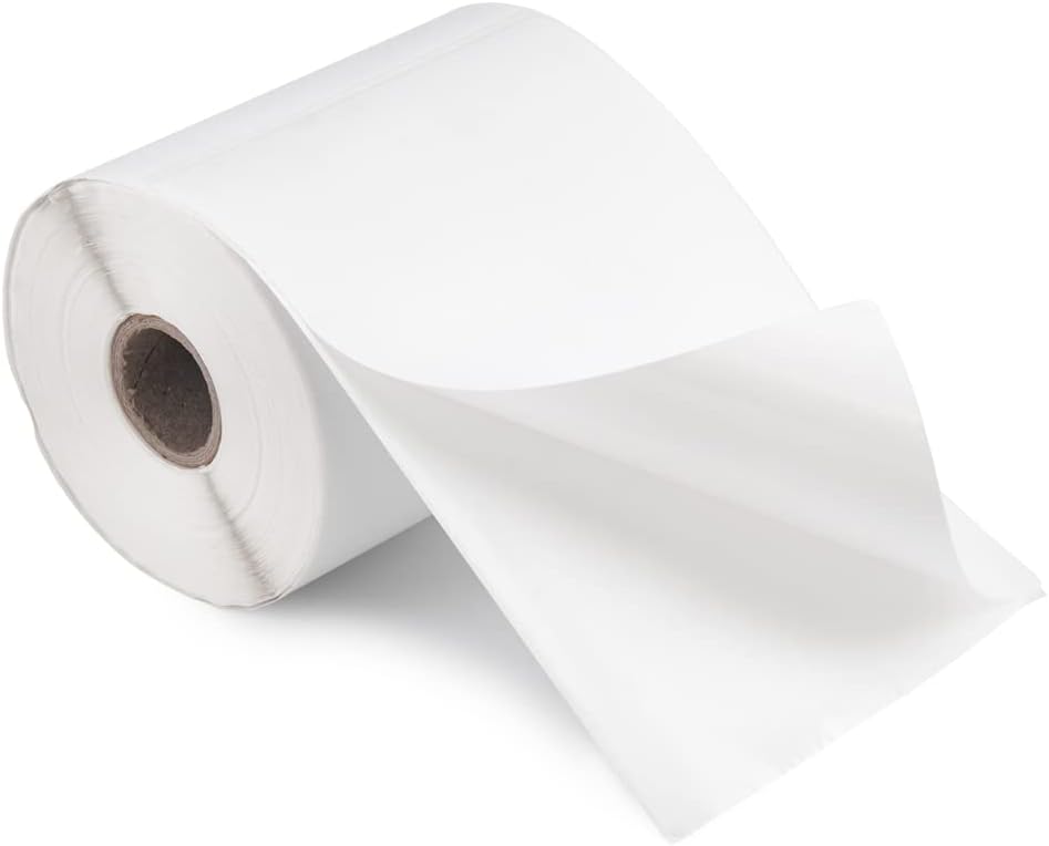 4" x 6" Direct Thermal Shipping Labels, 5,000 Labels, 20 Rolls | With perforated lines, writable, compatible with