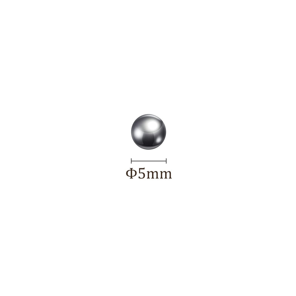 Kozelo 50pcs Precision Balls - [5mm] 304 Stainless Steel for Bearings Use, Solid