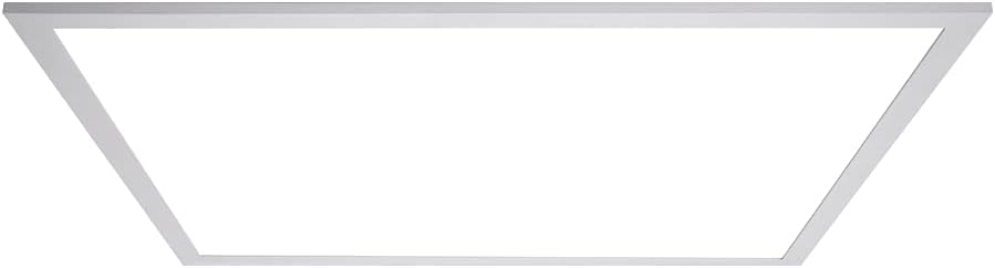 Metalux 2x2 30-Watt White Integrated LED Dimmable Flat Panel Troffer 4000K Cool White