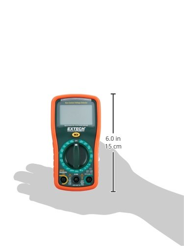 Extech EX310 Mini Digital Multimeter with NCV, 2000 Count, 9-Function