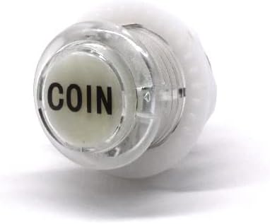 4 Pcs/Lot 24mm Arcade LED Push Buttons Illuminated Player 1P 2P Coin Lit with Microswitch for Arcade Machine Games