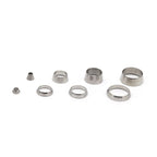 Yoebor Stainless Steel 304 Compression Ferrule 1/2" OD Sleeve Ring 10 Pairs