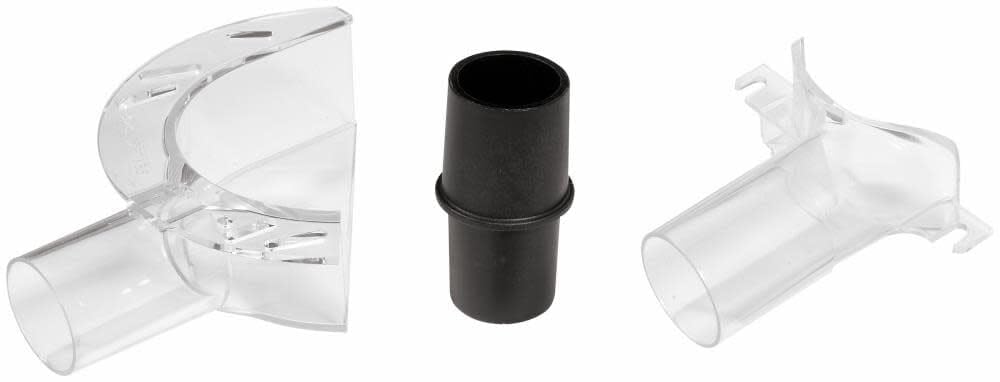 BOSCH RA1172AT 2-Piece Router Dust Extraction Vacuum Hook Kit with Included Hose Adapter