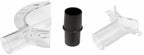 BOSCH RA1172AT 2-Piece Router Dust Extraction Vacuum Hook Kit with Included Hose Adapter