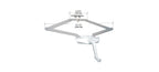 21-1/2" White Roto Gear Awning Window Operator
