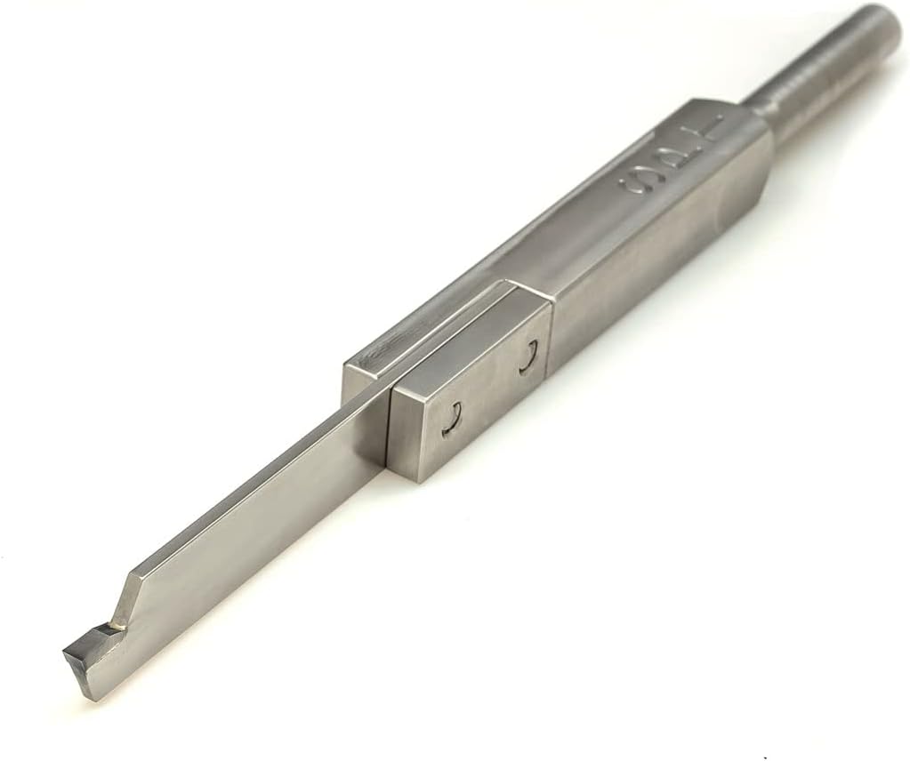 Simple Woodturning Tools Carbide Parting and Grooving Tool for Wood Turning Lathe (No Handle), USA Made