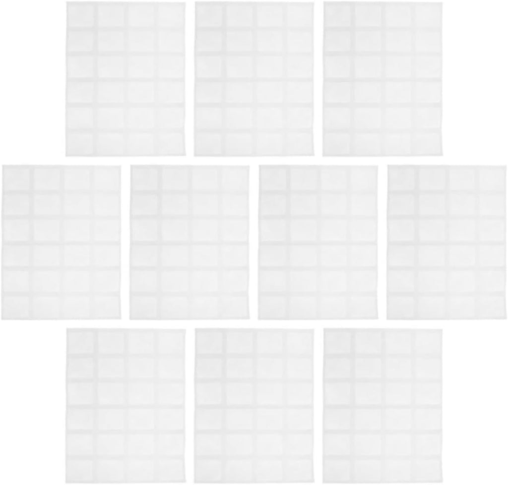 Reusable Self Absorbing Ice Pack Sheets 10 Sheets 24 Slots