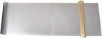 Stainless Steel Hand Edger, 1/2 Inch Radius, Assembled in USA | Adjustable Groover, 14 x 5 Inch Stainless Blade, 1/2