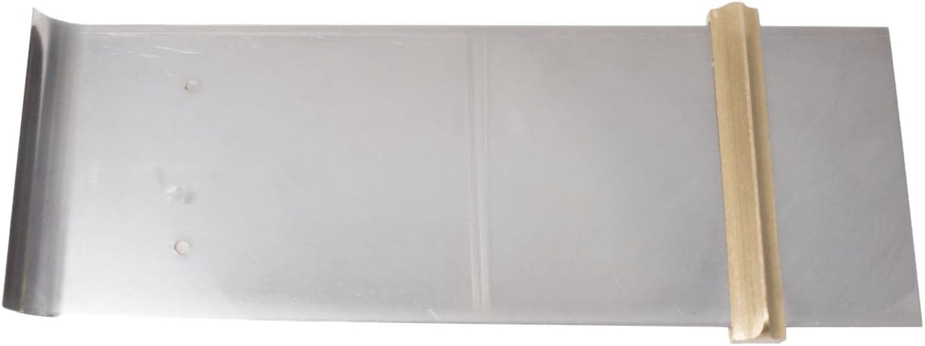 Stainless Steel Hand Edger, 1/2 Inch Radius, Assembled in USA | Adjustable Groover, 14 x 5 Inch Stainless Blade, 1/2