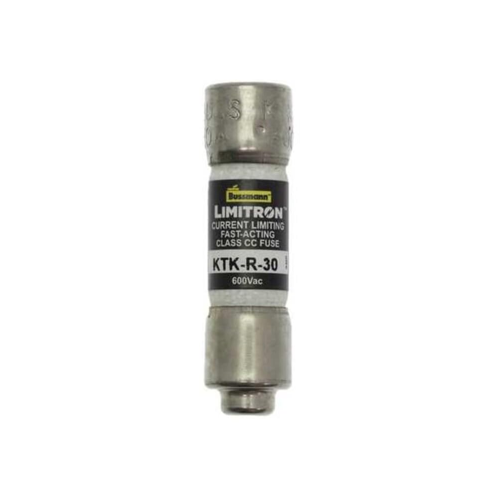 BUSSMANN KTK-R-30 KTK-R Series Fast-Acting 600 V 30 A Ø 10.4 x 38.1 mm LIMITRON Fuse - 1 item(s)
