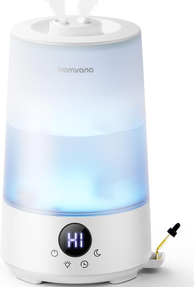 3.6L Cool Mist Humidifiers for Bedroom, Large Room, Home, Whole House, Office, Living Room, 34H Top Fill Easy to