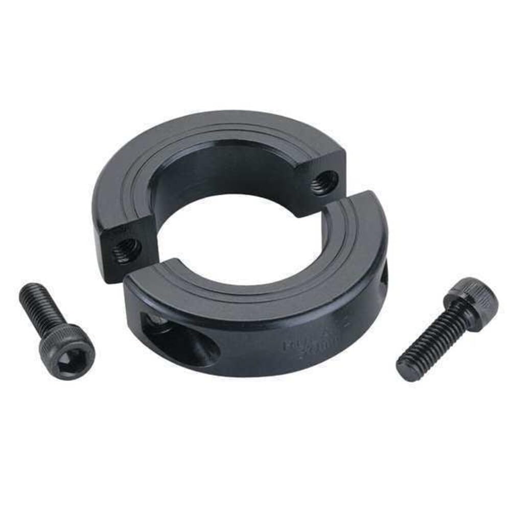 Shaft Collar, Clamp, 2Pc, 24Mm, Steel