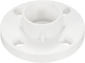 PATIKIL 50mm PVC Pipe Fitting Flange for 50mm OD Pipe Connect White