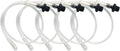 Humidifier Connector Adapter Tube for Oxygen Concentrator and Bubble Humidifier Bottles, Pack of 5 Tubes & 5