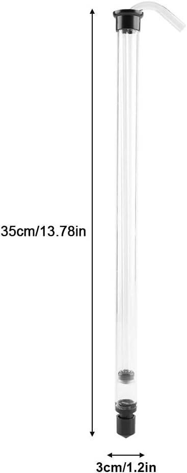 Plastic Auto Siphon Racking Cane, With Transparent Tubing Sediment | Single Stroke Priming For Easy Siphon Start