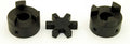 Replacement for 1/2" to 7/8" L095 Flexible 3-Piece L-Jaw Coupling Coupler Set & Rubber Spider