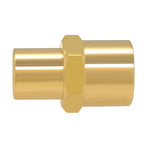 Hooshing 5PCS Reducing Pipe Fitting 1/4" x 1/8" NPT Female Reducer Coupler