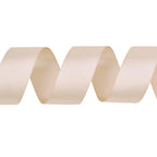 Vanilla Double Faced Satin Ribbon, 1 Inch Continuous 50 Yards