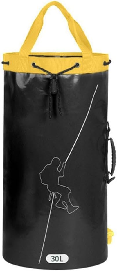 Outdoor Rope Bag For Hiking, Climbing, And Aerial Work And Waterproof For All Your Gear Transport Needs(45L Black)