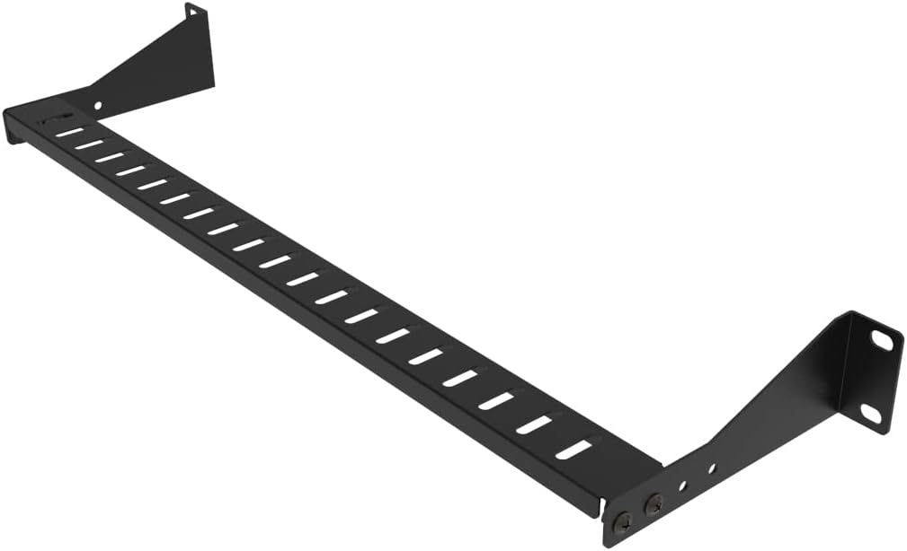 2 Pack of 1U 19-Inch Rack Mount Cable Management Cross Bar