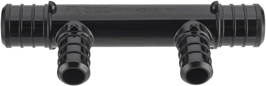 2Pcs EFIELD 2 Ports Open Poly PPSU Barb Crimp Pex Manifold(PPSU1807082-2)