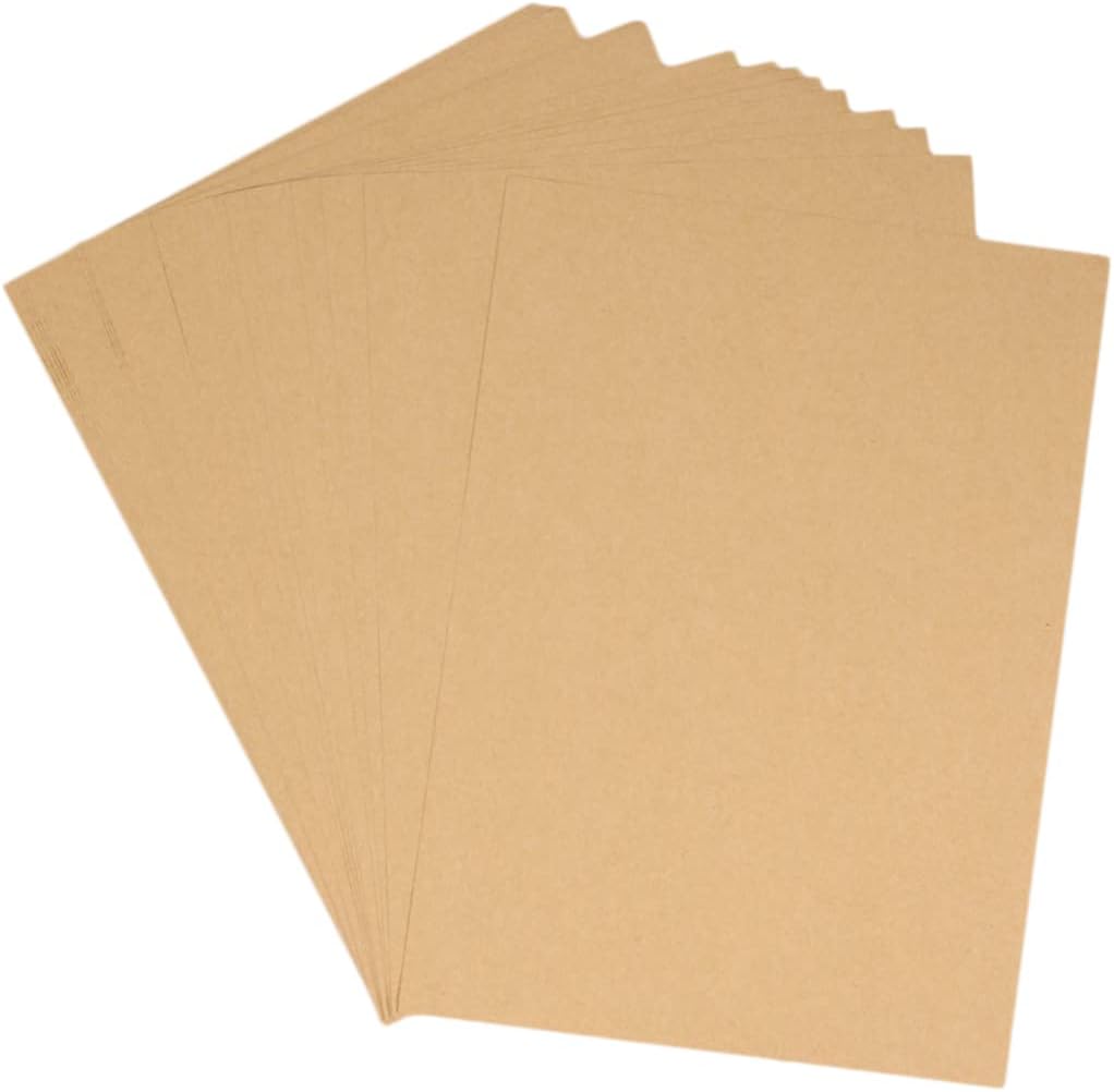 Vintage Writing Paper A4 Kraft Paper 100 Sheets for Letters