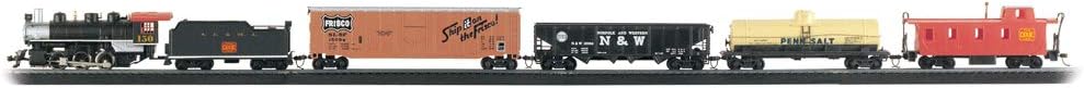 Trains Chattanooga Ready to Run 155 Piece Electric Train HO Scale | Complete Starter Set, Locomotive, Rolling Stock