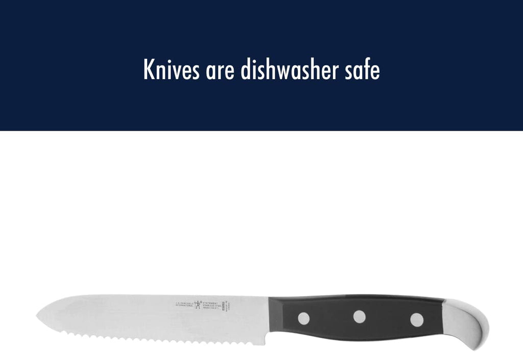 Statement 5-Inch Serrated Utility Knife, German Engineered