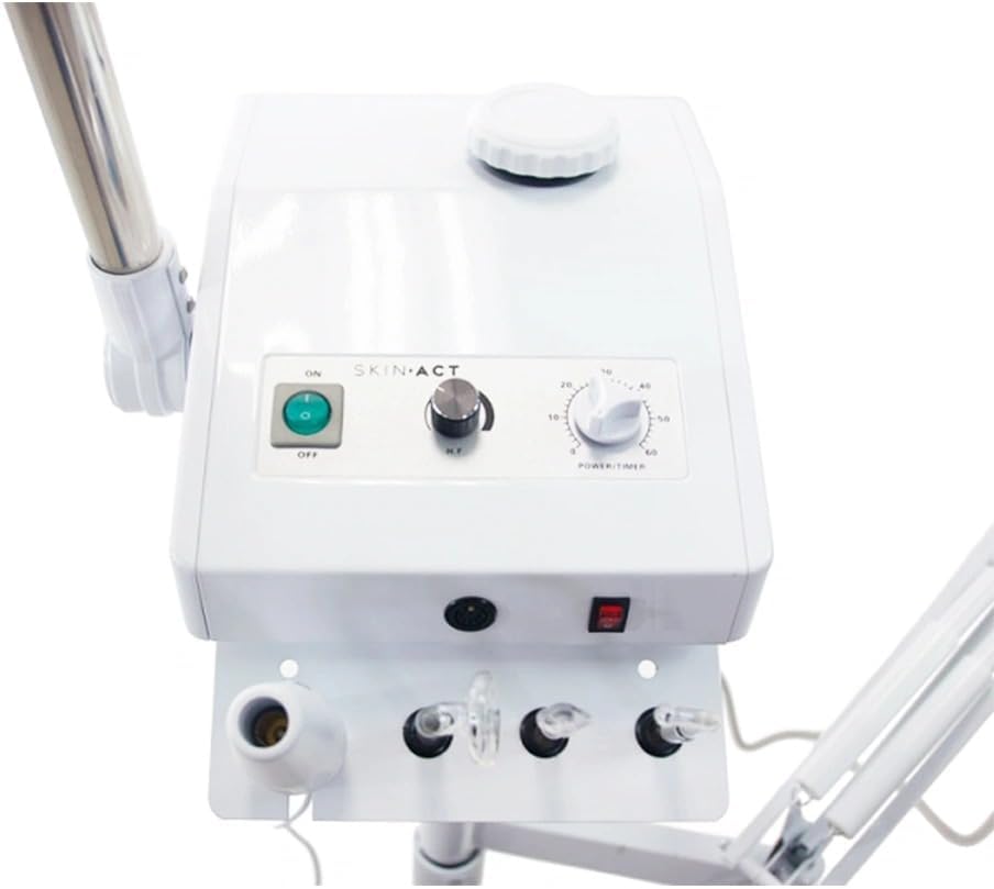 Ozone Steamer, 5 Diopter Magnifying Lamp & High Frequency