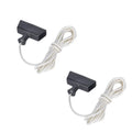 1 2 3 PCS 1. 2m Lawn Mower Replacement Pull Cord Recoil Starter Handle Rope Compatible with Various Garden Tools(2 PCS)