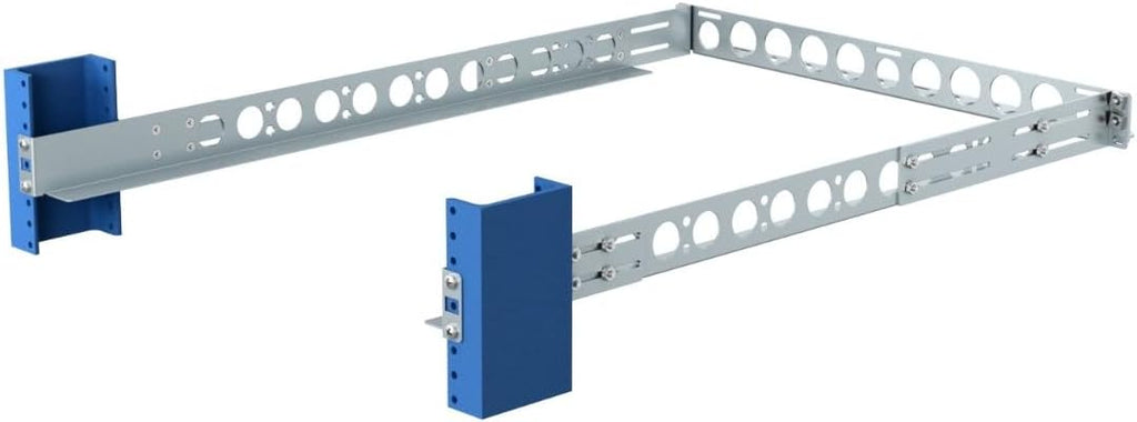 RackSolutions 1U 2Post Universal Rack Rail with Cable Wirebar